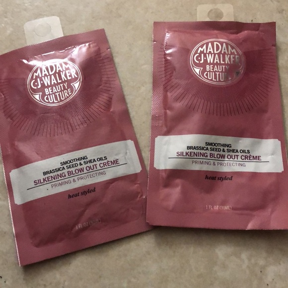 Madam C.J. Walker Silkening Blow Out Smoothing Brassica Seed & Shea Oils Creme - Picture 4 of 11